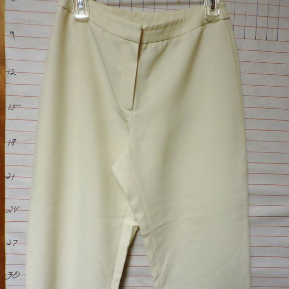 RALPH LAUREN, woman's petite slacks, sz 10P white - Picture 2 of 12
